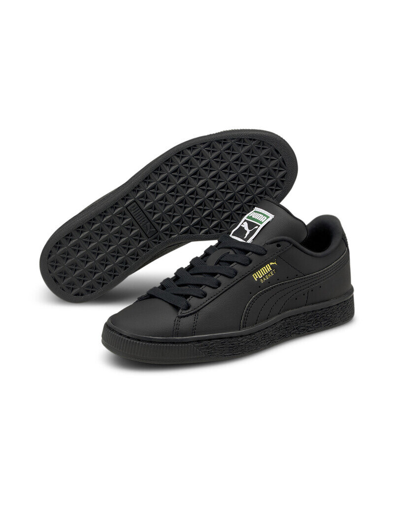 Puma Basket Classic Xxi Jr- Black/Gold