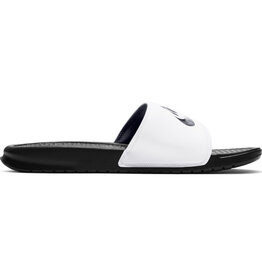 Nike Slides Benassi Jdi- White/Black-Black
