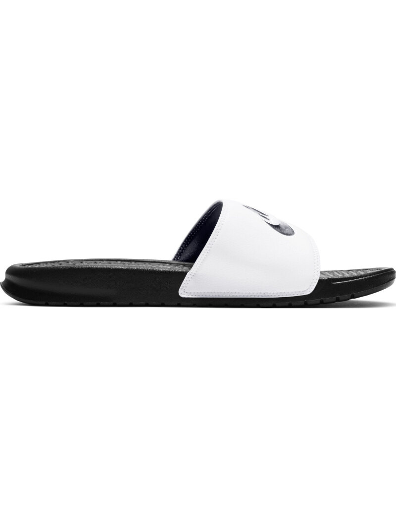 Nike Slides Benassi Jdi- White/Black-Black