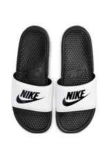 Nike Slides Benassi Jdi- White/Black-Black