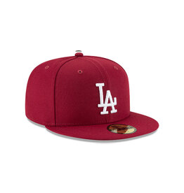 New Era Mlb Basic 5950 Losdod Car- Maroon
