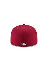 New Era Mlb Basic 5950 Losdod Car- Maroon