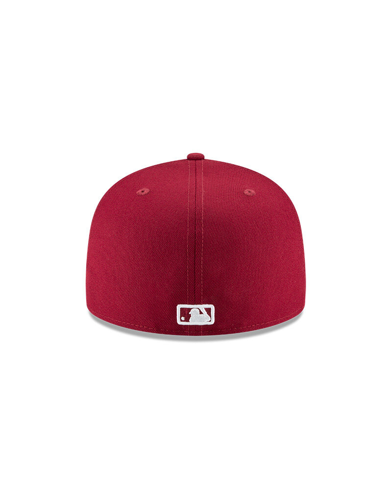 New Era Mlb Basic 5950 Losdod Car- Maroon