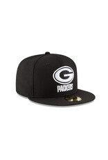 New Era Nfl 5950 League Basic Grepac- Black/White