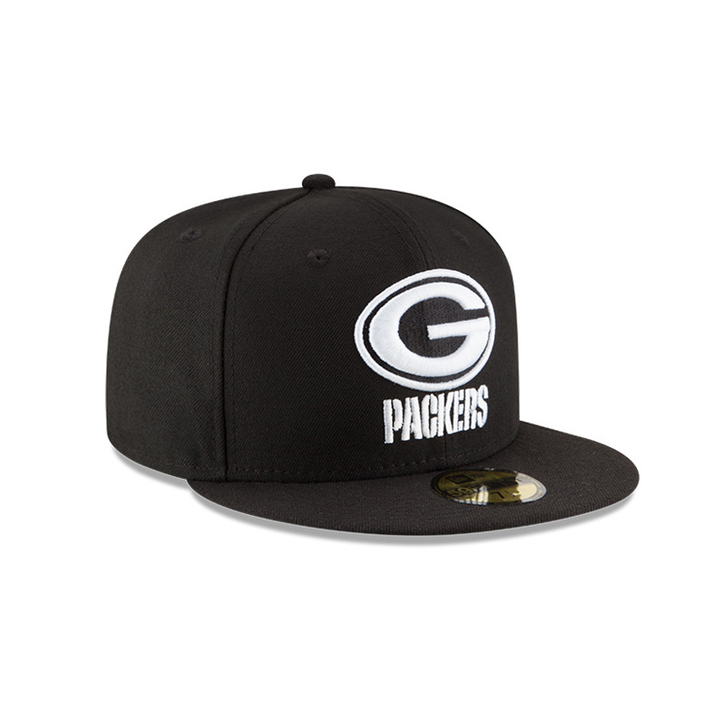 New Era Nfl 5950 League Basic Grepac- Black/White