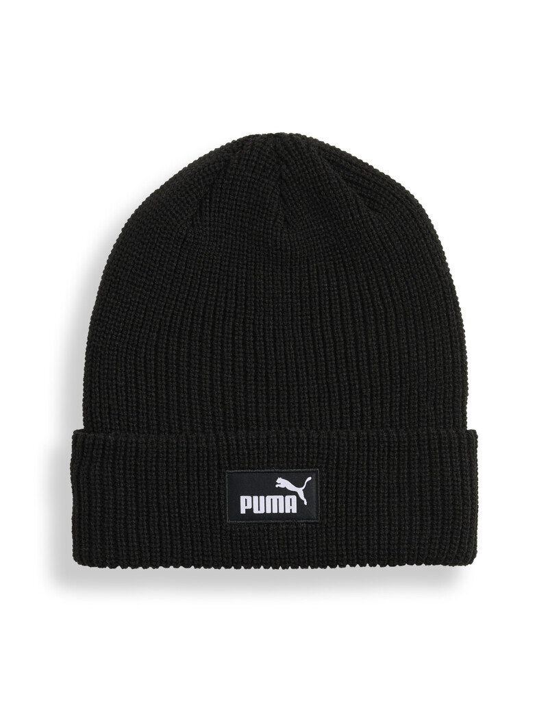 Puma Caps Ess High Crown Beanie- Black