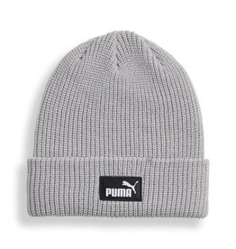 Puma Caps Ess High Crown Beanie- Gray