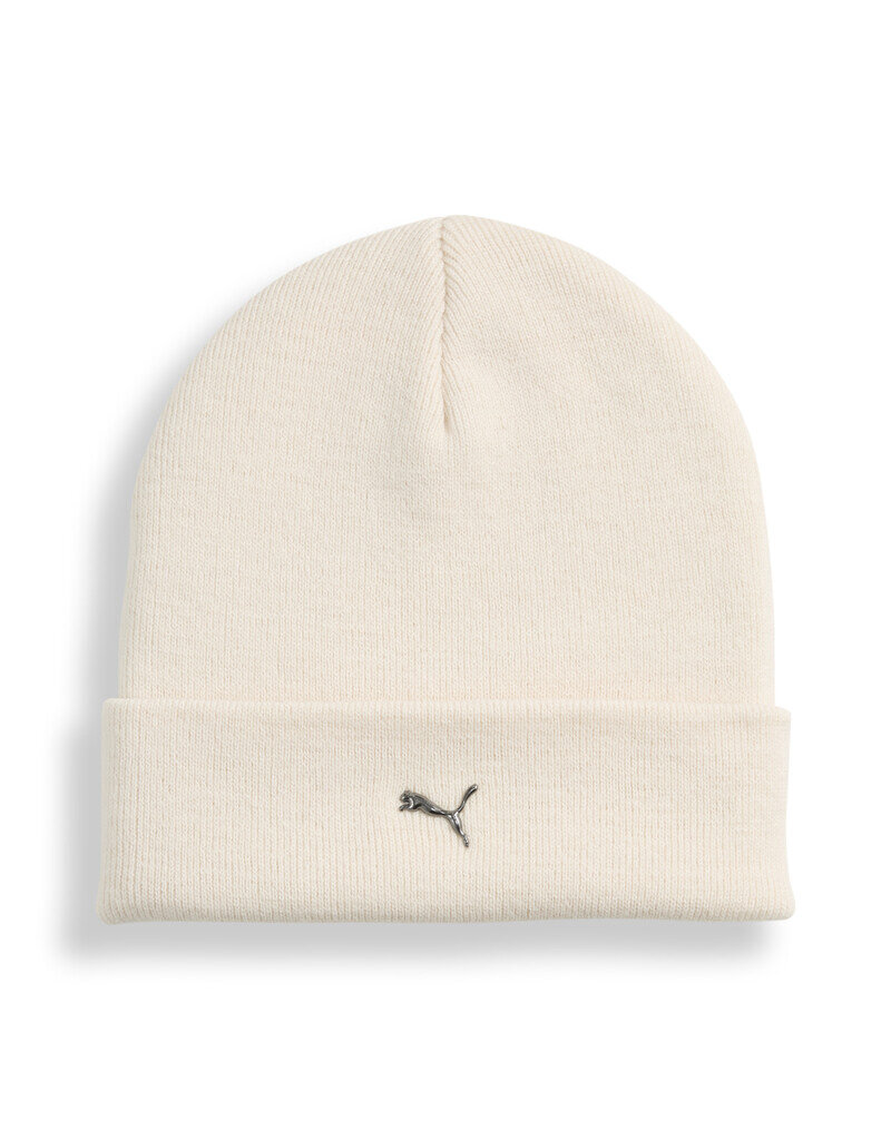 Puma Metal Cat High Crown Beanie- Alpine Snow
