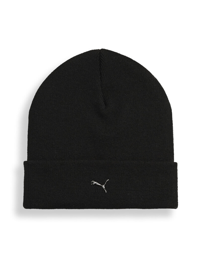 Puma Metal Cat High Crown Beanie- Black