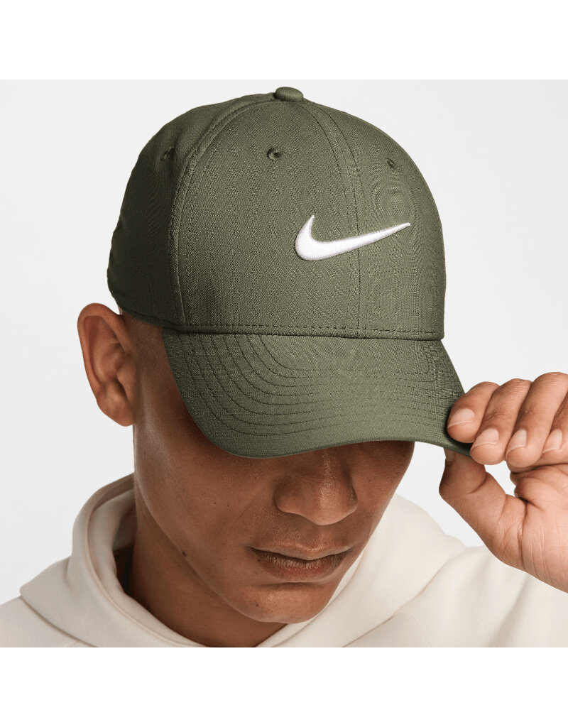 Nike U Nk Df Club Cap S Cb P- Medium Olive/(White)