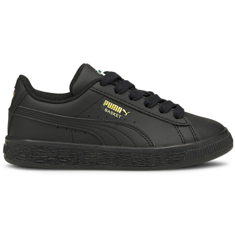 Puma Basket Classic Xxi Ps- Black/Gold