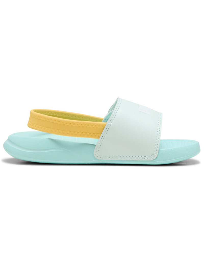 Puma Slides K Popcat 20 Backstrap Ac- Blue/Yellow