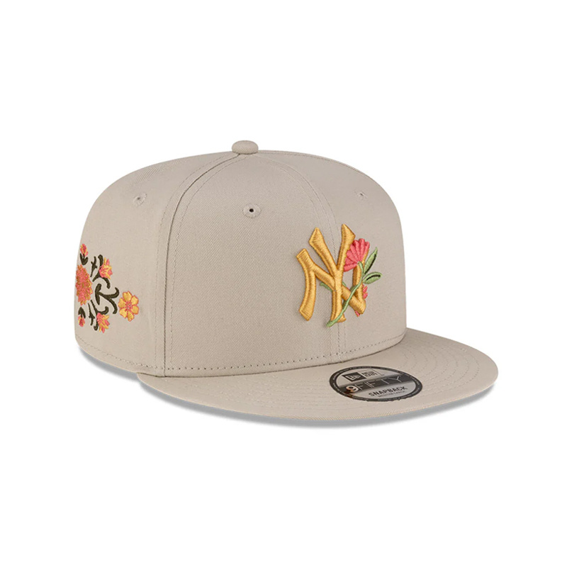 New Era Floral 9Fifty Pc Neyyan  Stngyl- Beige