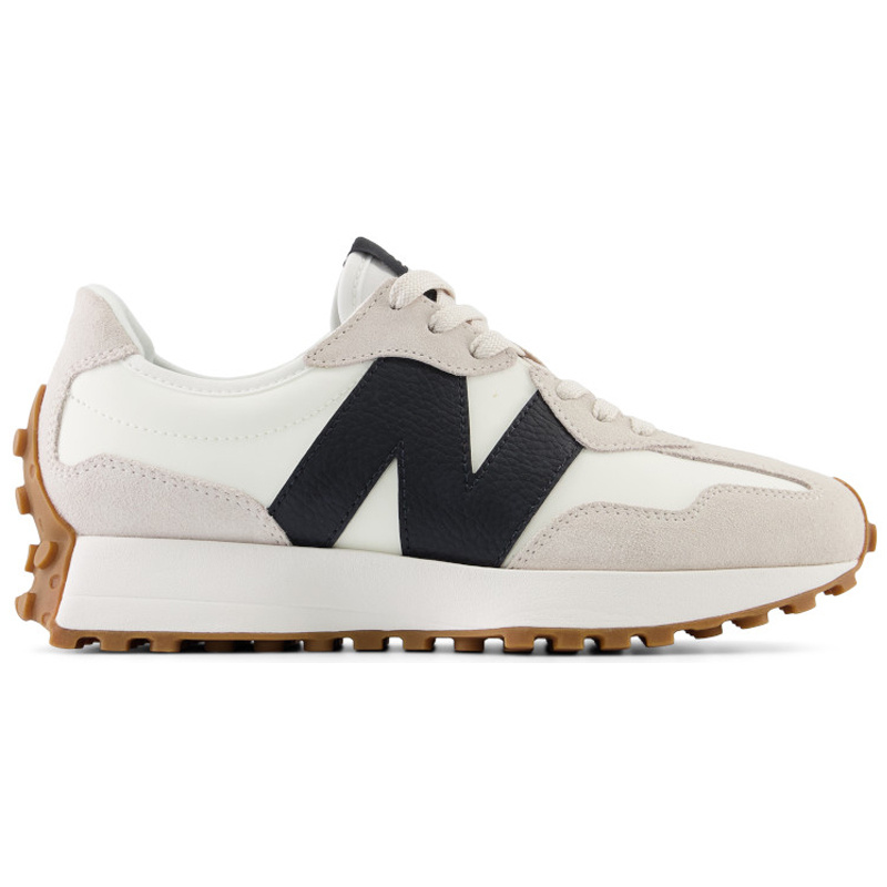 New Balance W New Balance 327- White/Black/Beige