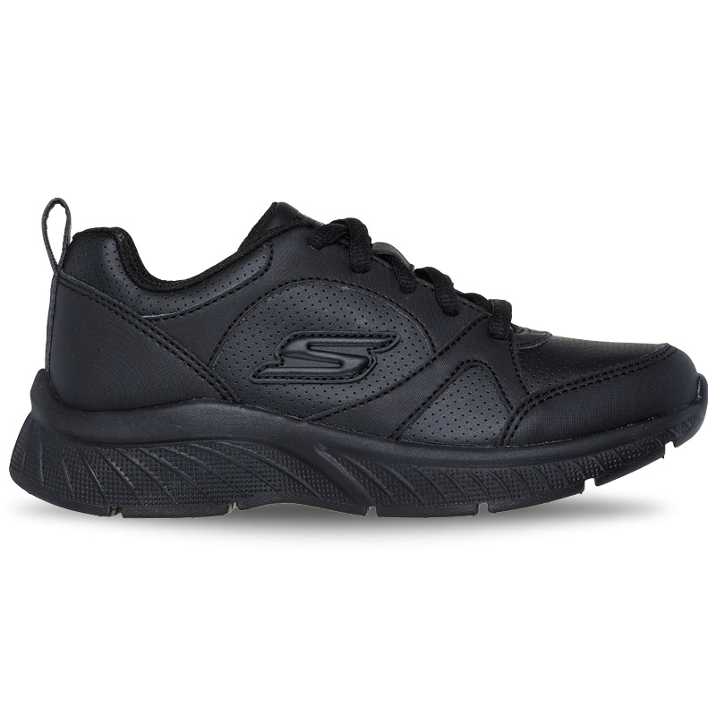 Skechers K Microspecplus-Schooldrop- Black