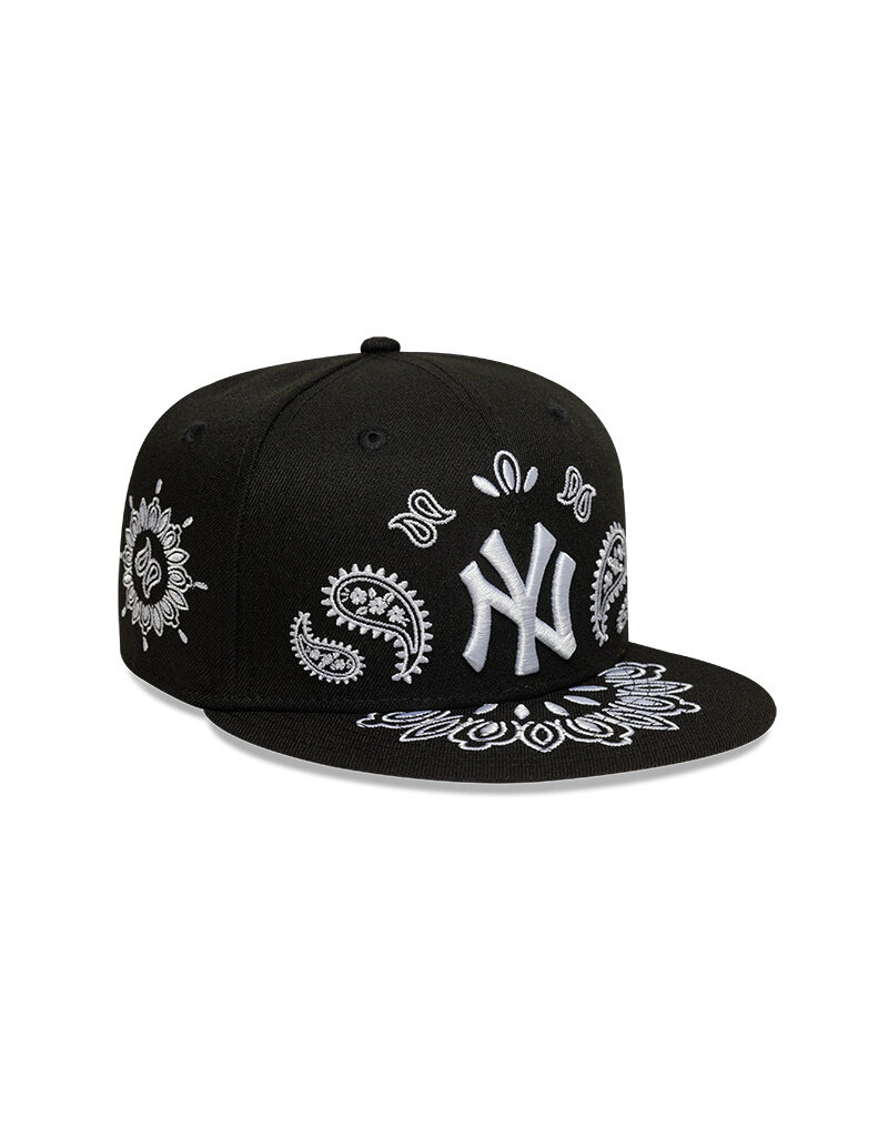 New Era Exclusive Mlb Paisley 59Fifty Neyyan  Blk