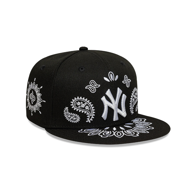 New Era Exclusive Mlb Paisley 59Fifty Neyyan  Blk