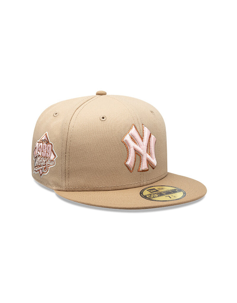 New Era Exclusive 5950 Neyyanco 99Ws Camel Khaki Pink