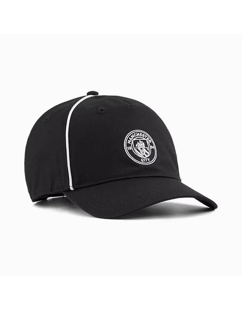 Puma MCFC King Cap- Black/Silver