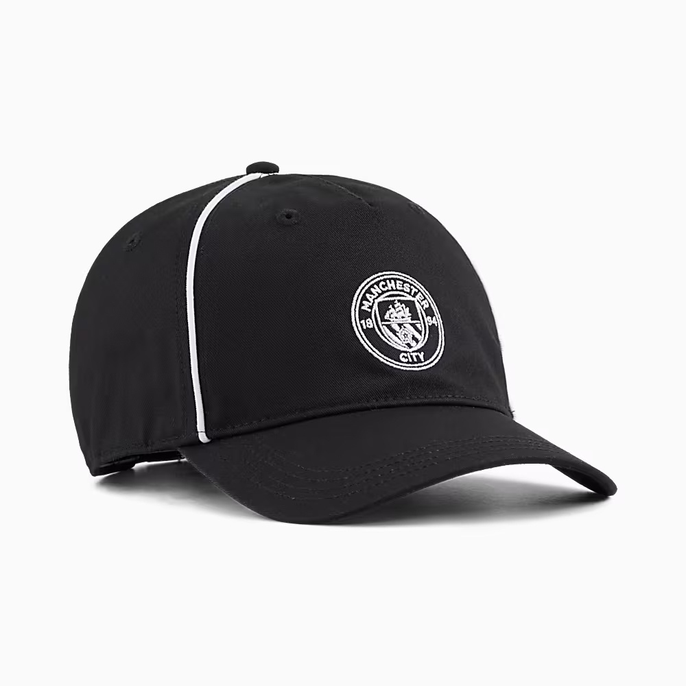 Puma MCFC King Cap- Black/Silver