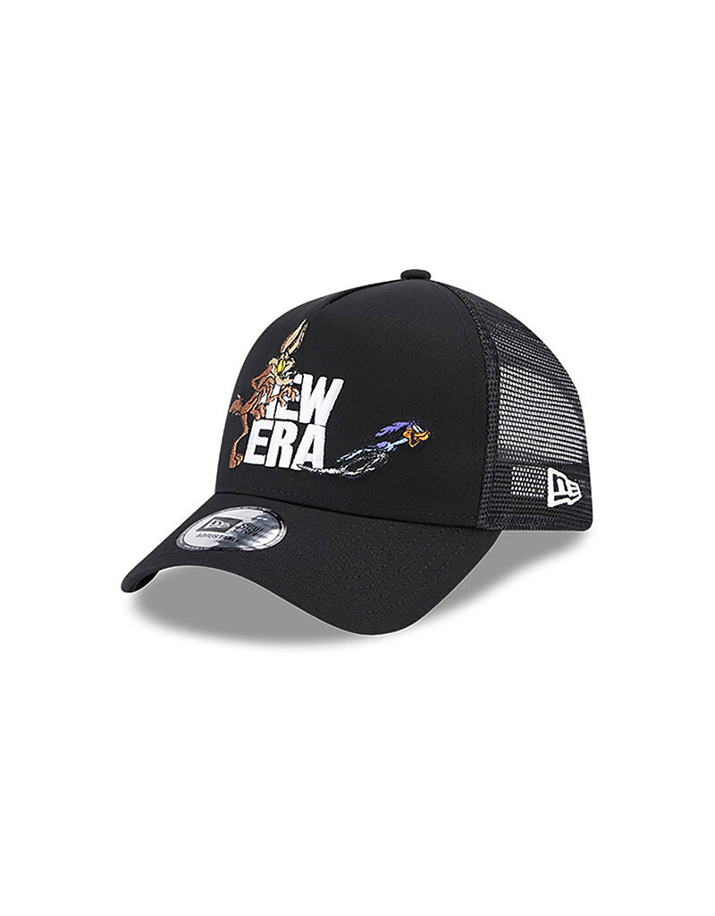 New Era Lt Trucker Wilcoy- Black/White