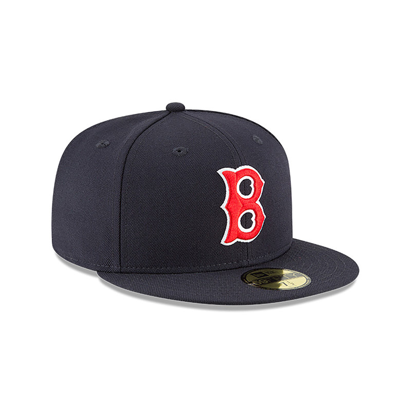New Era Mlb Coop Wool 5950 Bosredco Otc 1946-Black/Red