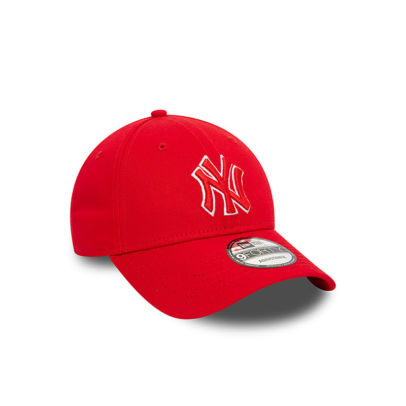 New Era Team Outline 9Forty Neyyan- Red/White