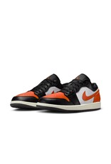Jordan Air Jordan 1 Low- Black/Starfish/White/Sail