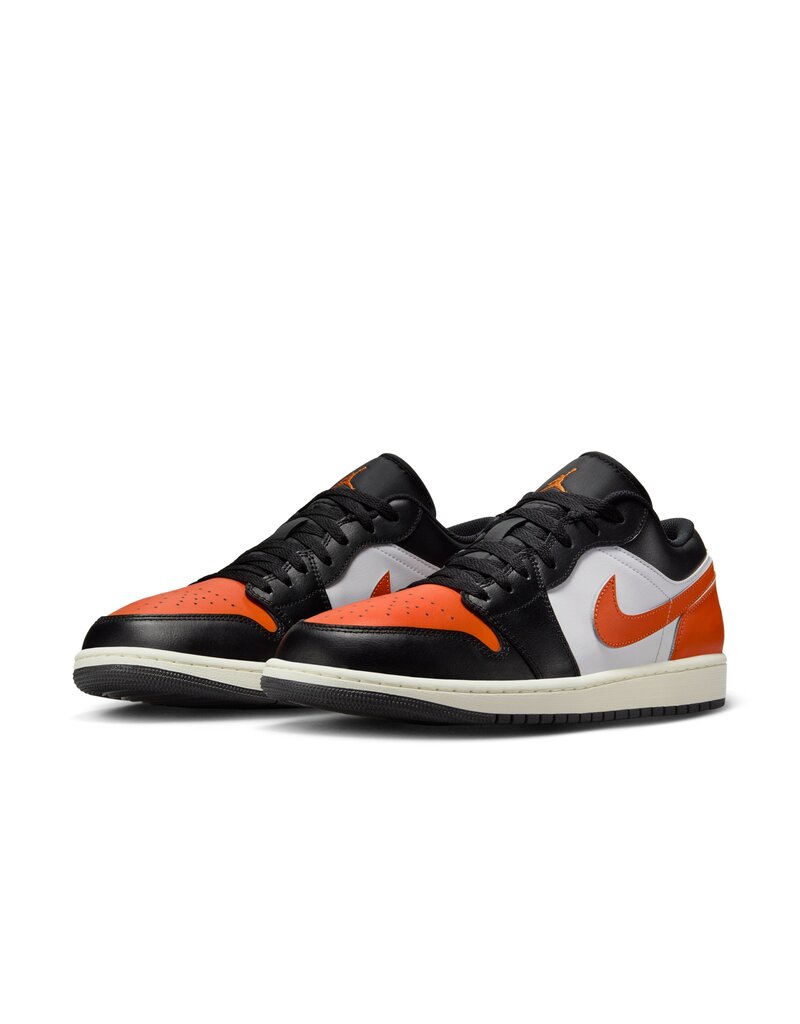 Jordan Air Jordan 1 Low- Black/Starfish/White/Sail
