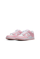 Nike Nike Dunk Low Bg- White/Md Soft Pink/White-White