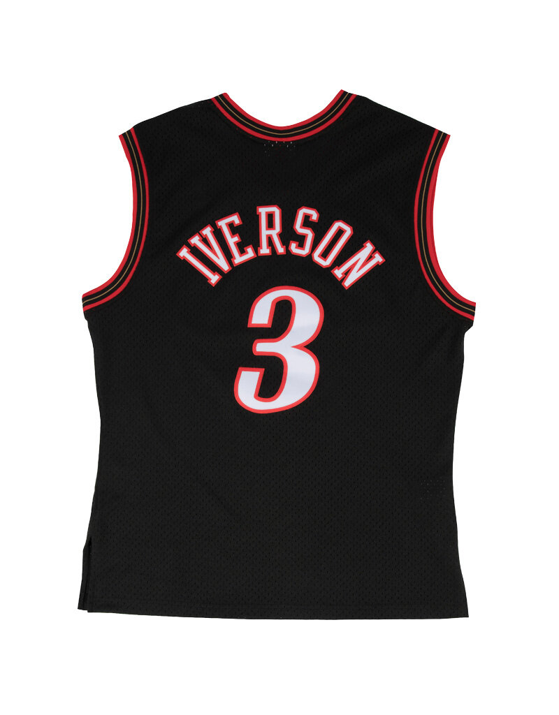 Mitchell & Ness Apparel Mitchell And Ness Nba Swingman Road Jersey 76Ers 2000 Allen Iverson