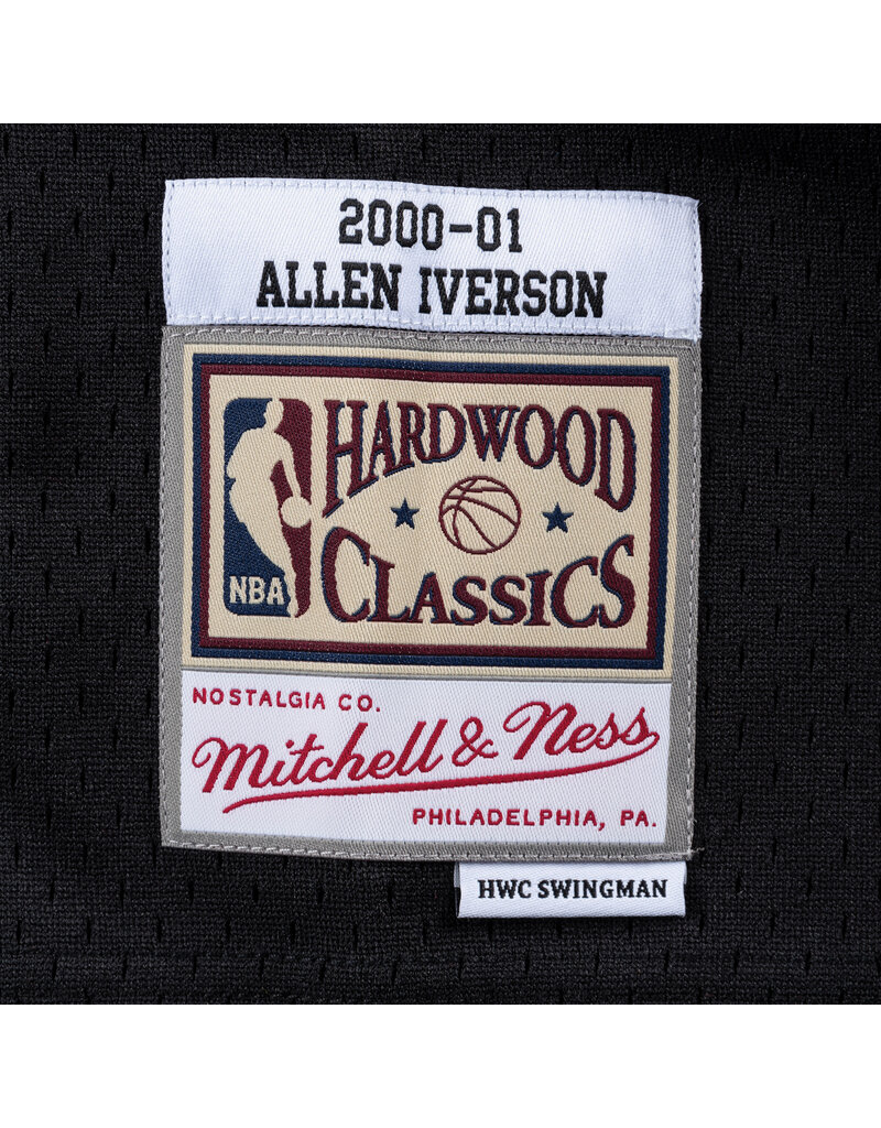 Mitchell & Ness Apparel Mitchell And Ness Nba Swingman Road Jersey 76Ers 2000 Allen Iverson