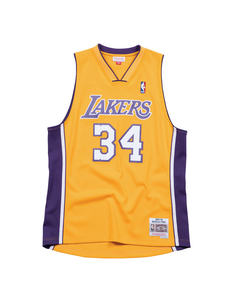 Mitchell & Ness Apparel Mitchell And Ness Nba Swingman Home Jersey Lakers 1999 Shaquille O'Neal