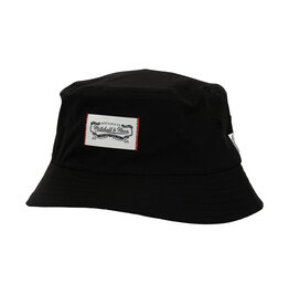 Mitchell & Ness Mitchell And Ness Branded Bucket Hat- Black