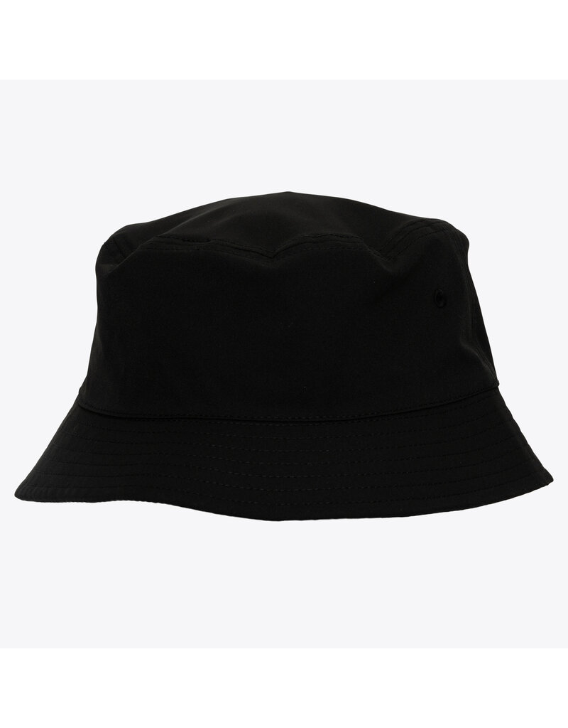 Mitchell & Ness Mitchell And Ness Branded Bucket Hat- Black