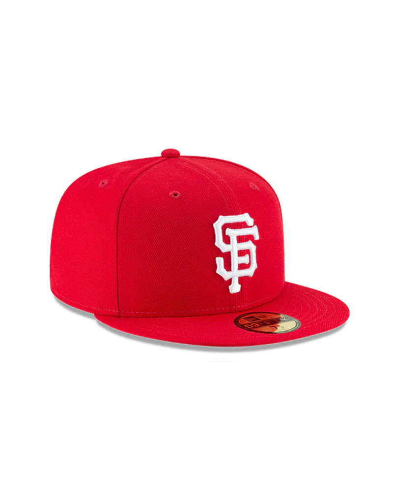 New Era Mlb Basic 5950 Safgia Sca- Red/White