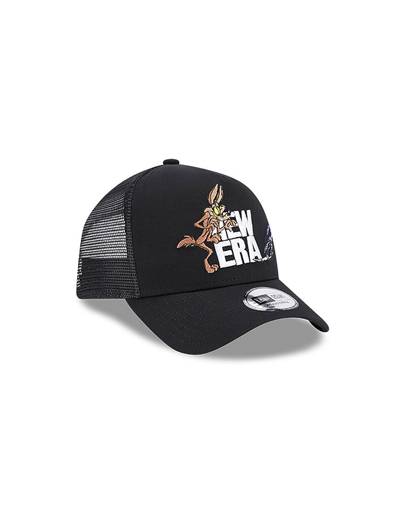 New Era Lt Trucker Wilcoy- Black/White