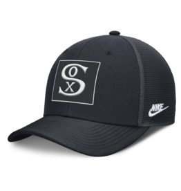Nike Caps Nike Unisex White SOX Cap- Black /Black