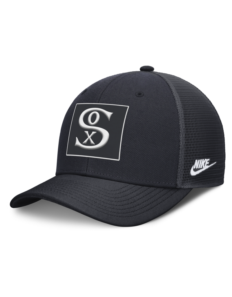 Nike Nike Unisex White SOX Cap- Black /Black