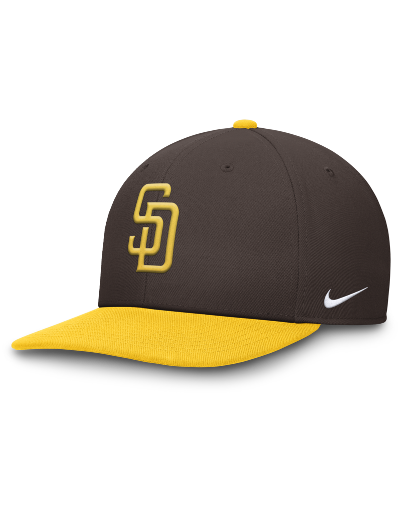 Nike Nike Unisex San Diego Padres Cap- Brown/Yellow