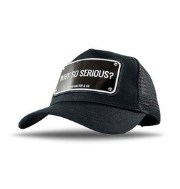 John Hatter Why So Serious ?-  Black/Black