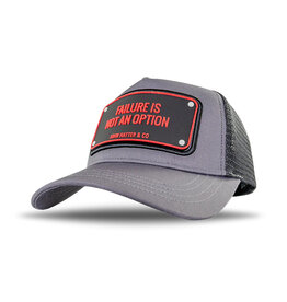 John Hatter Failure Is Not An Option- Grey/Black