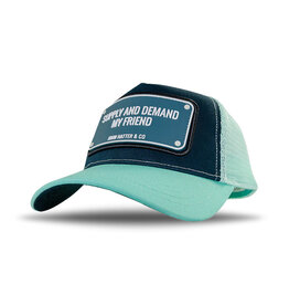 John Hatter Supply  And Demand My Friend- Black/Turquoise