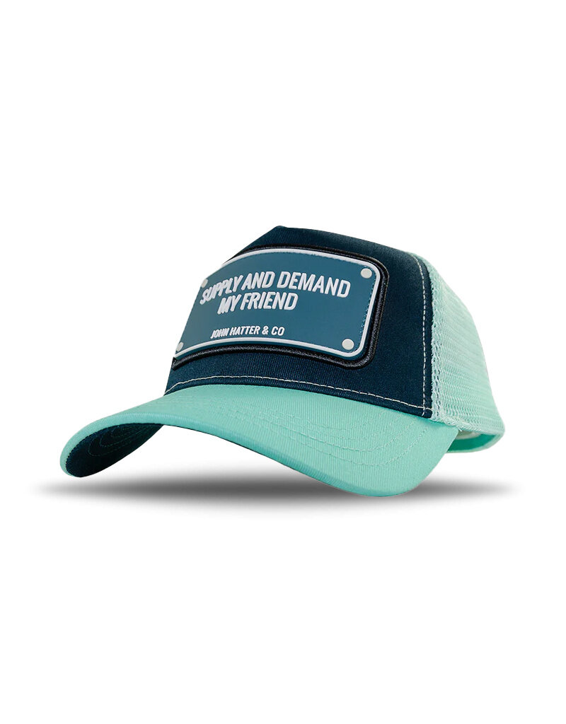 John Hatter Supply  And Demand My Friend- Black/Turquoise
