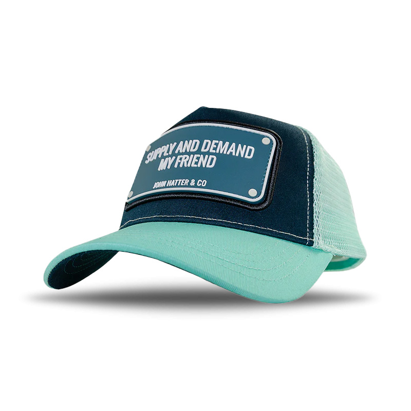 John Hatter Supply  And Demand My Friend- Black/Turquoise