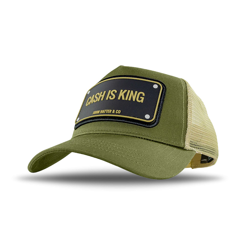 John Hatter Cash Is King- Olive Green
