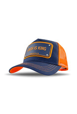 John Hatter Cash Is King- Dark Blue/Orange