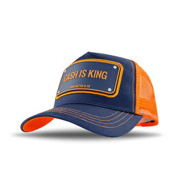 John Hatter Cash Is King- Dark Blue/Orange