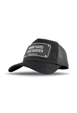 John Hatter Work Hard Play Harder- Black