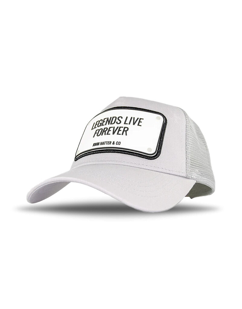 John Hatter Legends Live Forever- Grey